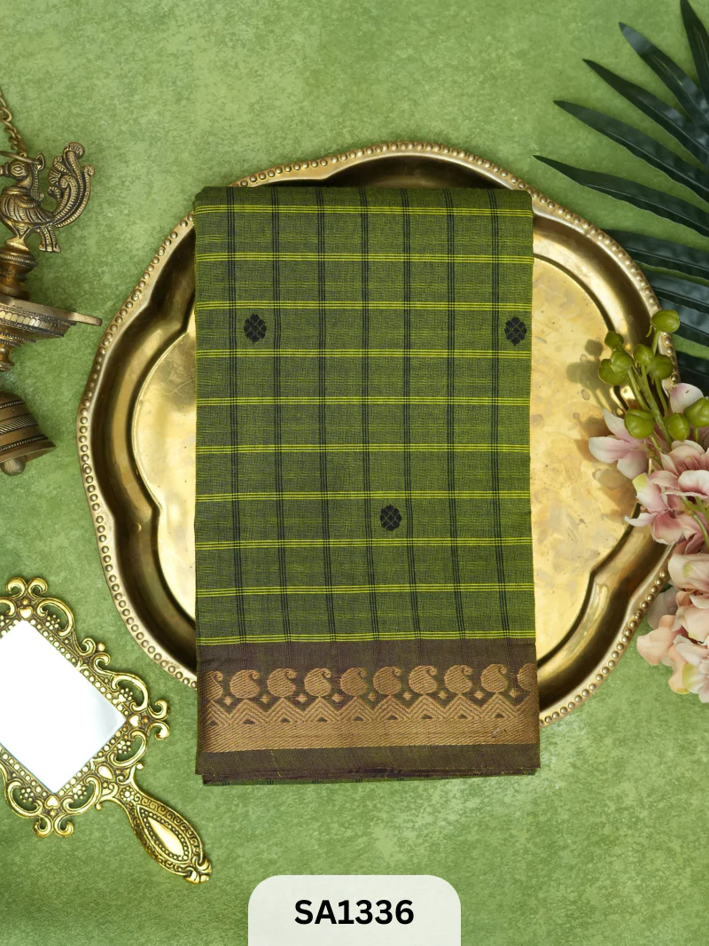 CHETTINAD COTTON SAREE | KAI BOTTA