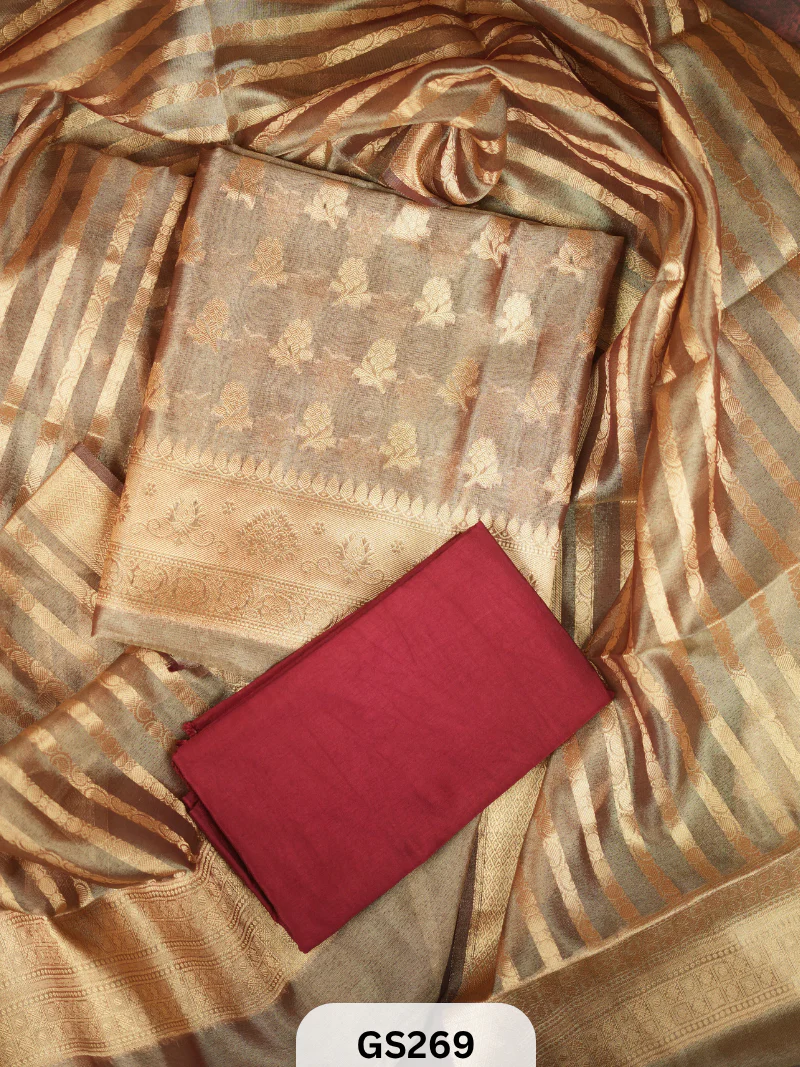 Banarasi salwar suit Tissue Butta