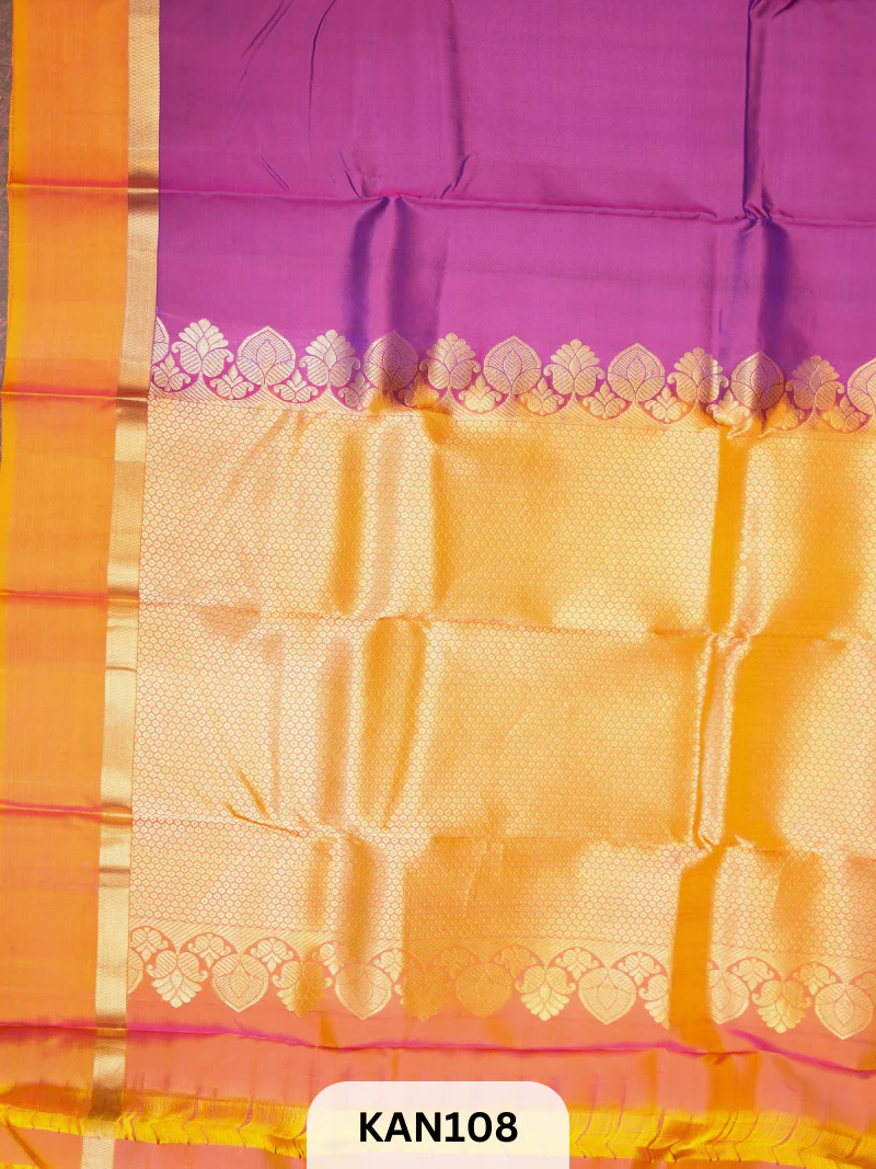 KANCHIPURAM HANDLOOM PURE SOFT SILK - Image 2