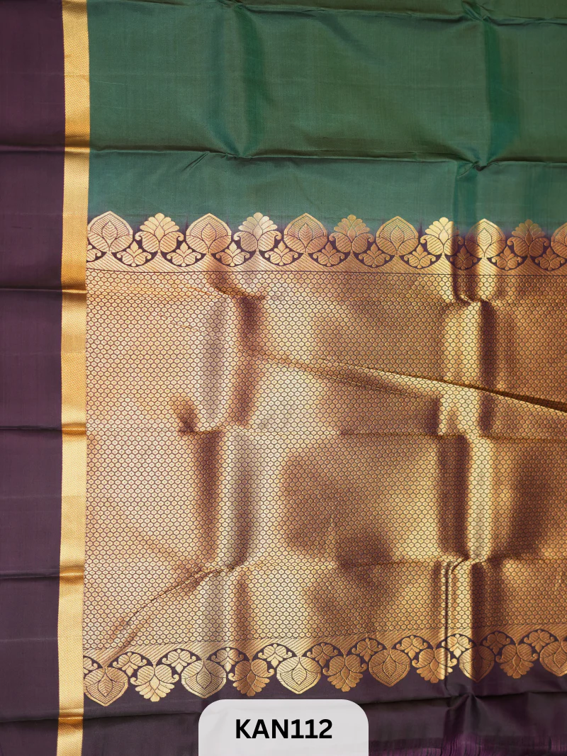 KANCHIPURAM HANDLOOM PURE SOFT SILK - Image 2