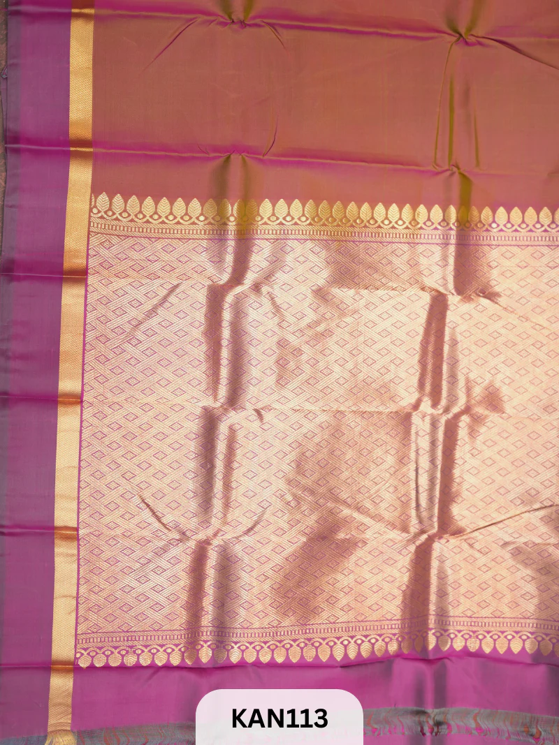 KANCHIPURAM HANDLOOM PURE SOFT SILK - Image 2