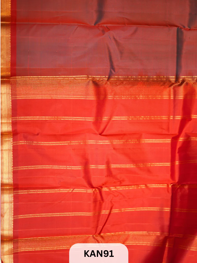 KANCHIPURAM HANDLOOM SMALL BORDER - Image 2