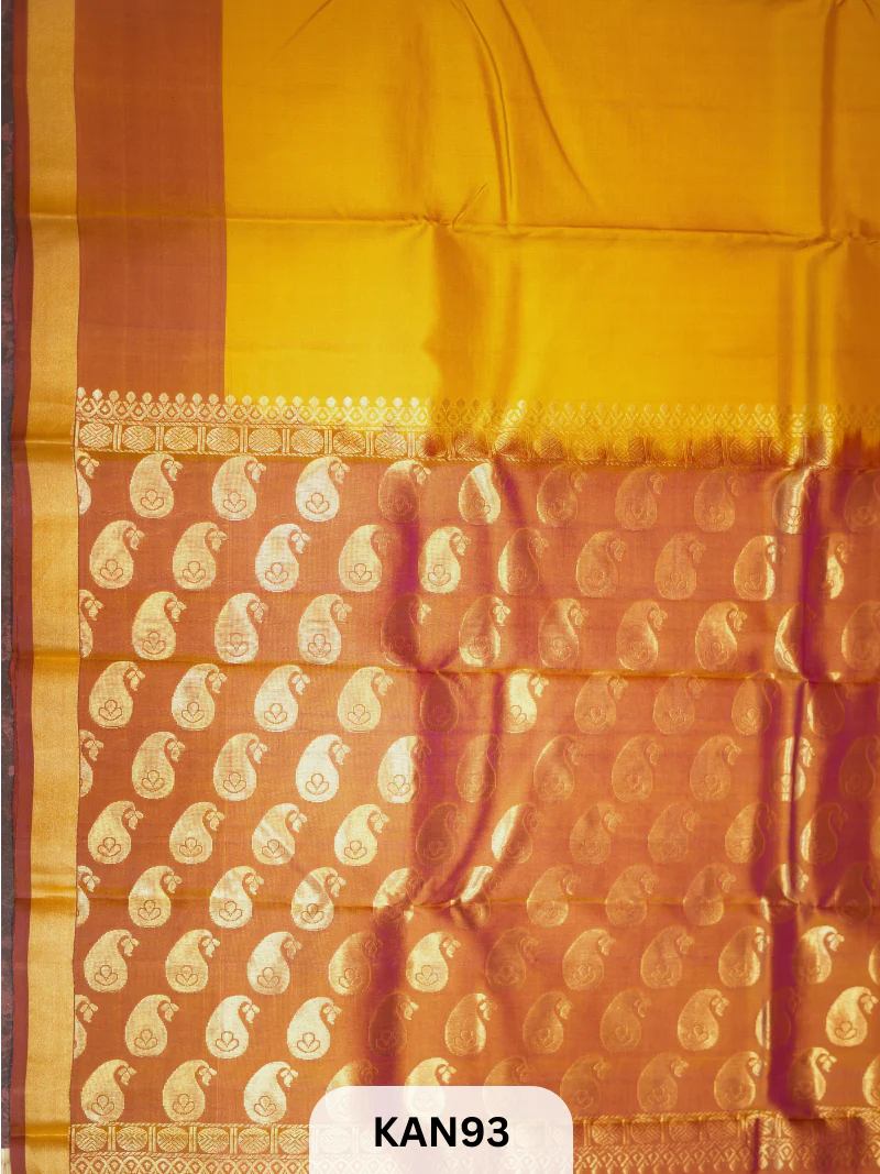 KANCHIPURAM HANDLOOM PURE SOFT SILK - Image 2