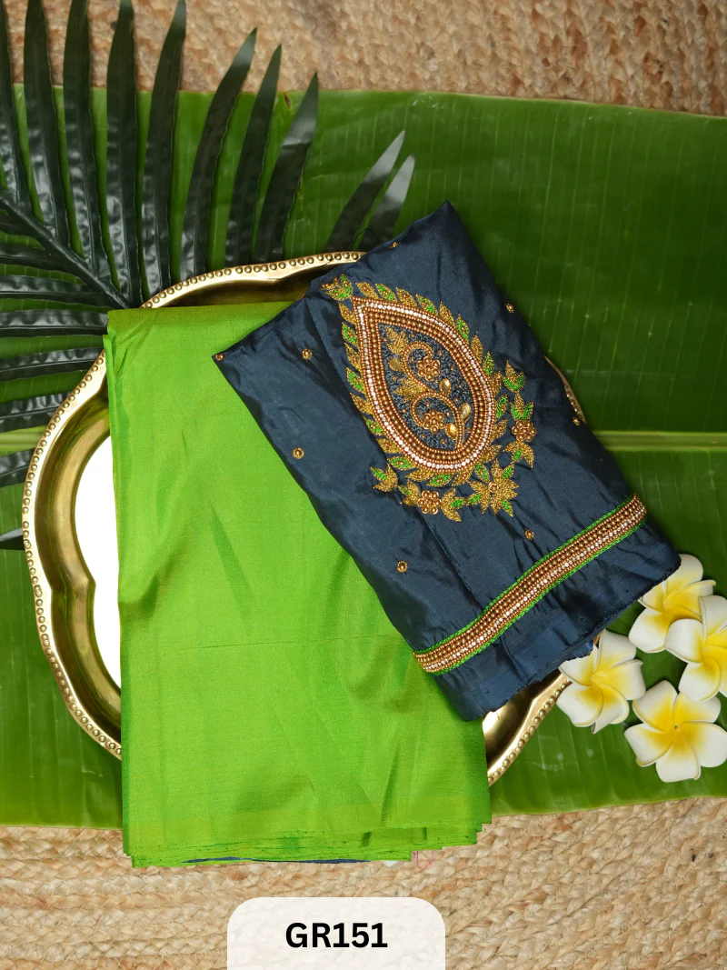 SEMI KANCHIPURAM SILK SAREE