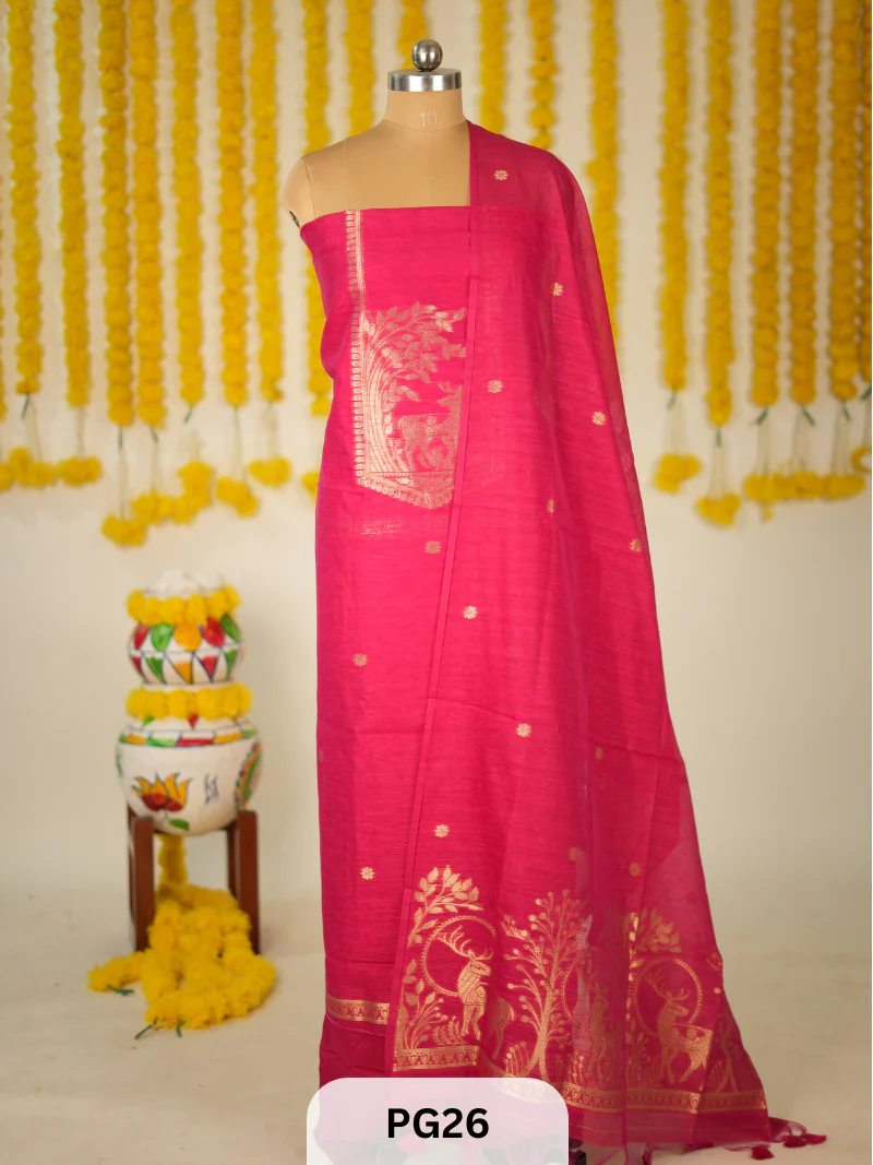 PREMIUM DOLA SILK with Grand Banarasi zari work