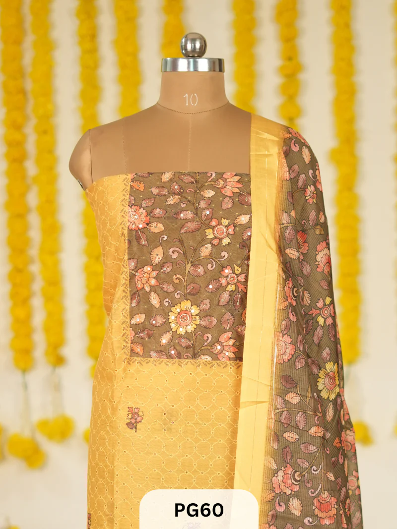 PREMIUM HAKOBA KALAMKARI SALWAR SUIT - Image 2