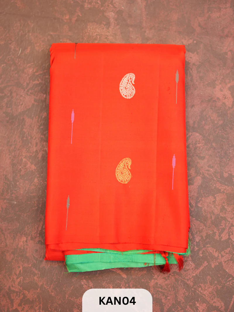 PURE KANCHIPURAM SILK WITHOUT BORDER