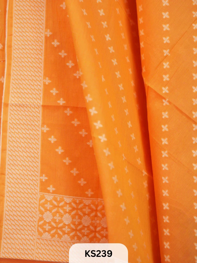 PURE CHANDERI SILK HANDLOOM SALWAR - Image 4